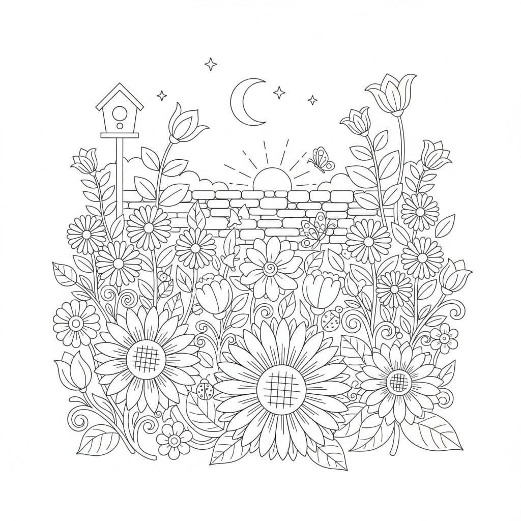 Vườn Hoa Mùa Xuân