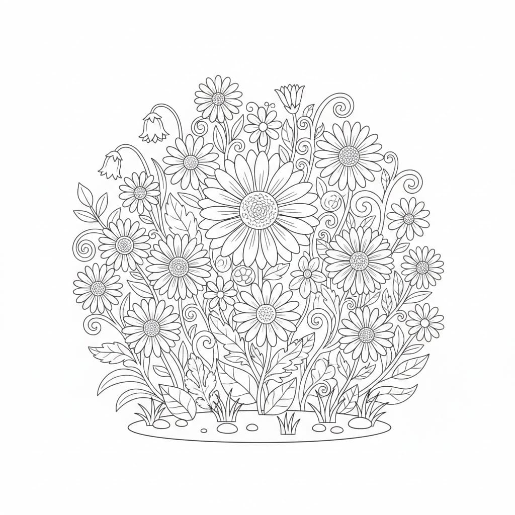 Vườn Hoa Tròn Đầy