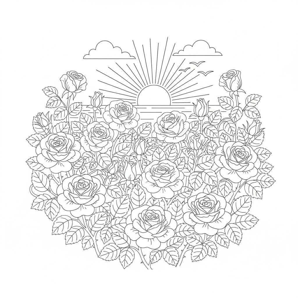 Vườn Hoa Tròn Vẹn