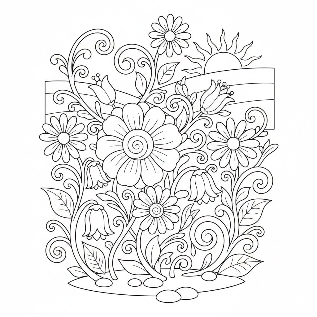 Vườn Hoa Tự Nhiên