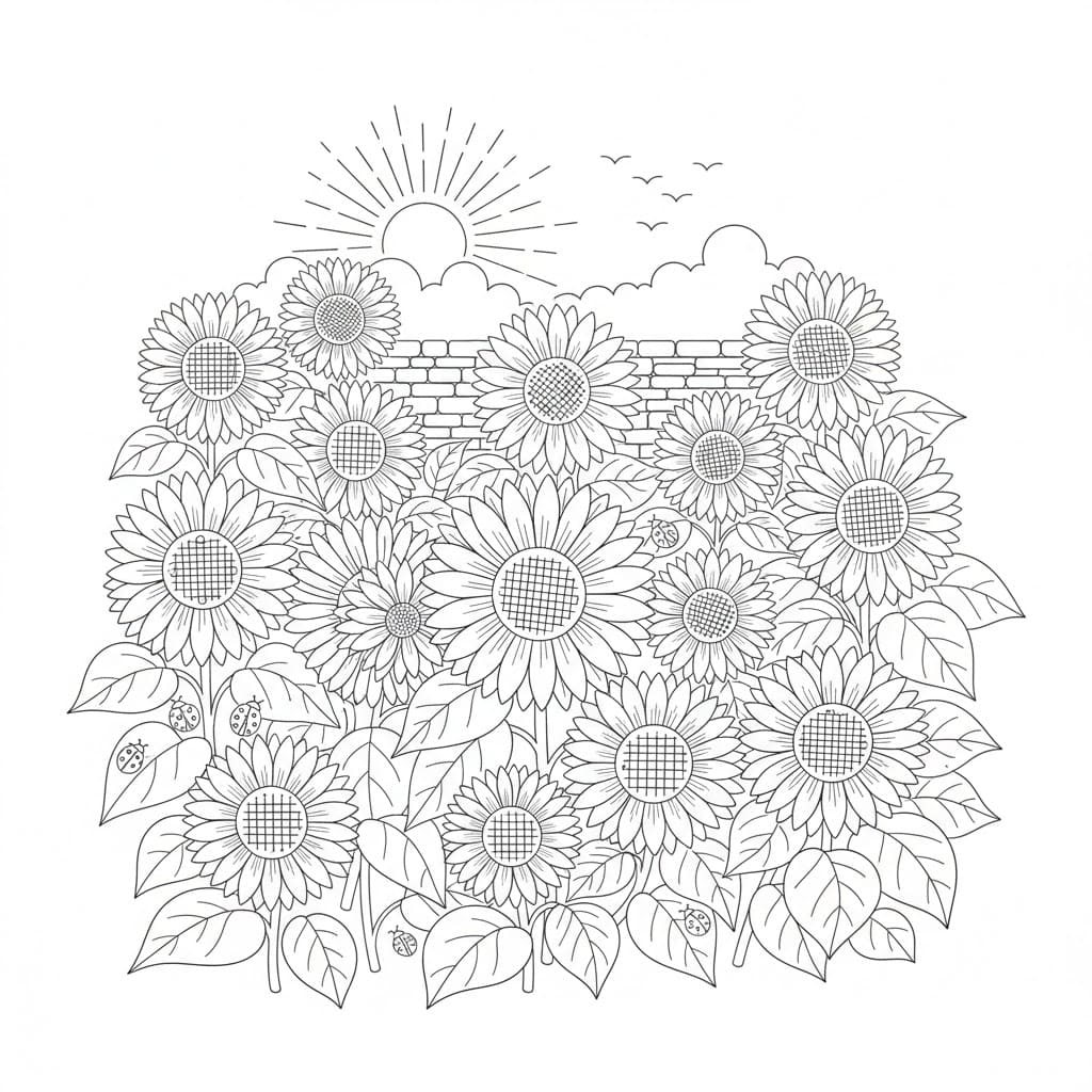 Vườn Hoa Tươi Sáng