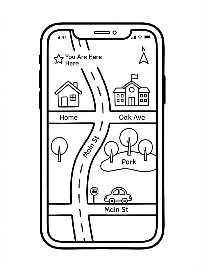 Xem Bản Đồ Iphone