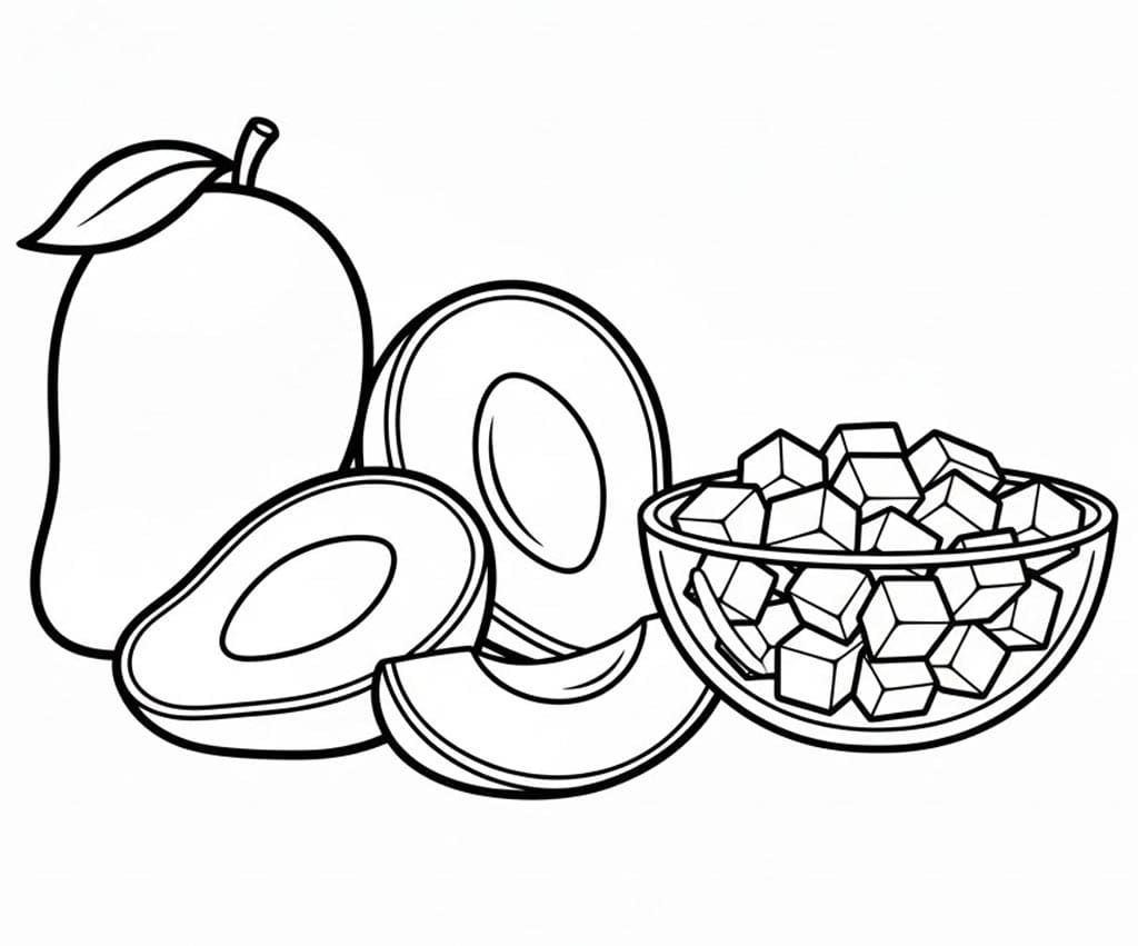 Xoài Và Miếng Cắt