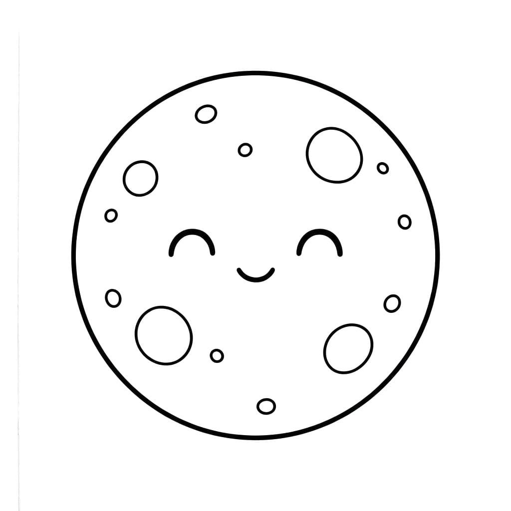 Mặt Trăng Cười Đơn Giản