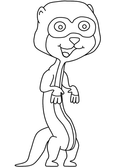 chú cầy meerkat vui tính