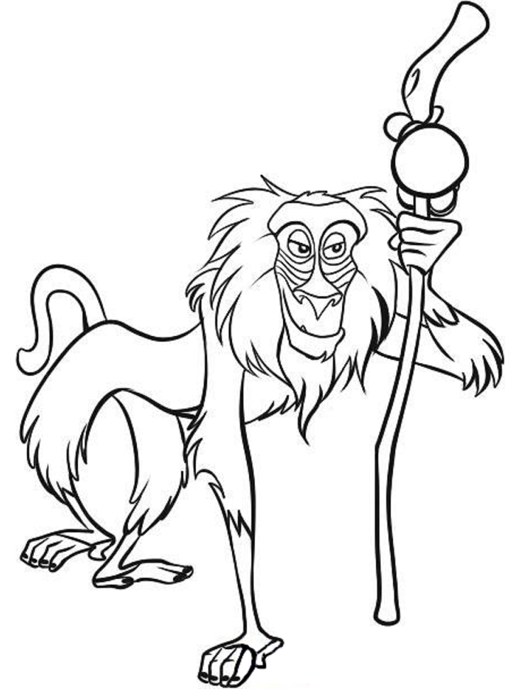 con khỉ già rafiki