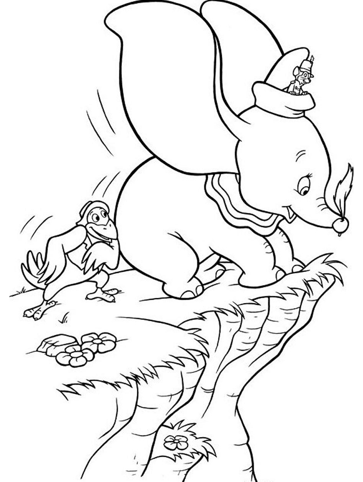 crow và chú voi dumbo