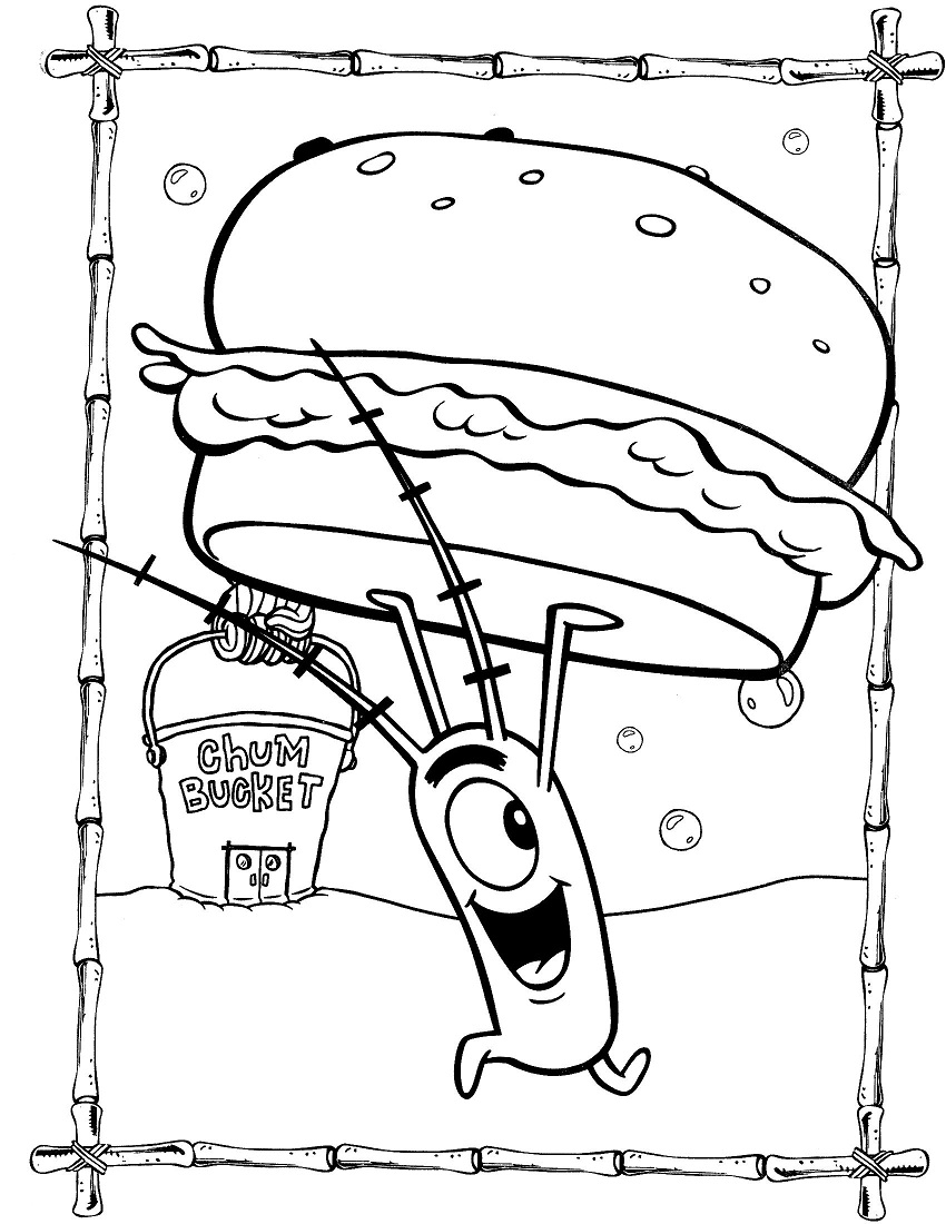 plankton ăn trộm bánh kẹp