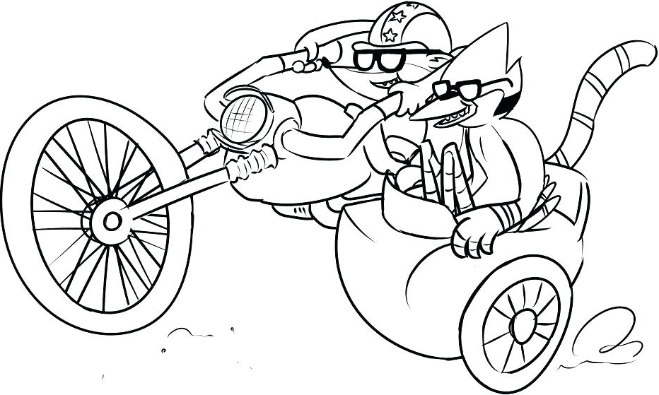 rigby chở mordecai