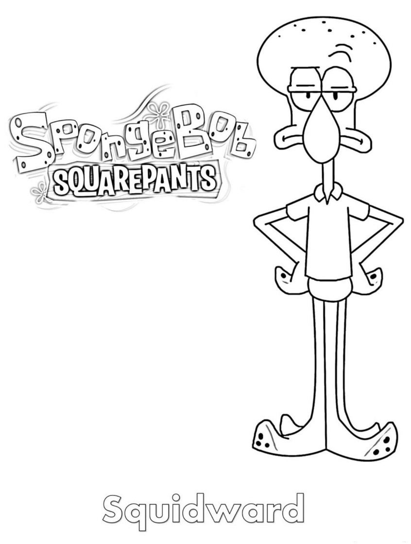 squidward bình thản