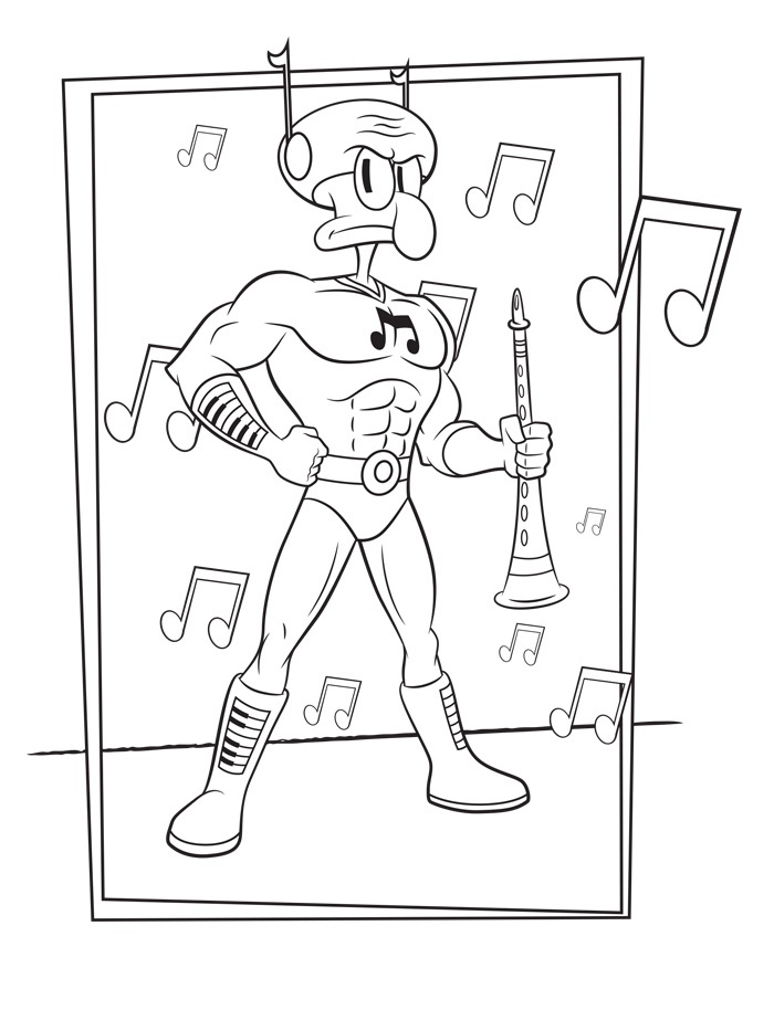 squidward cơ bắp
