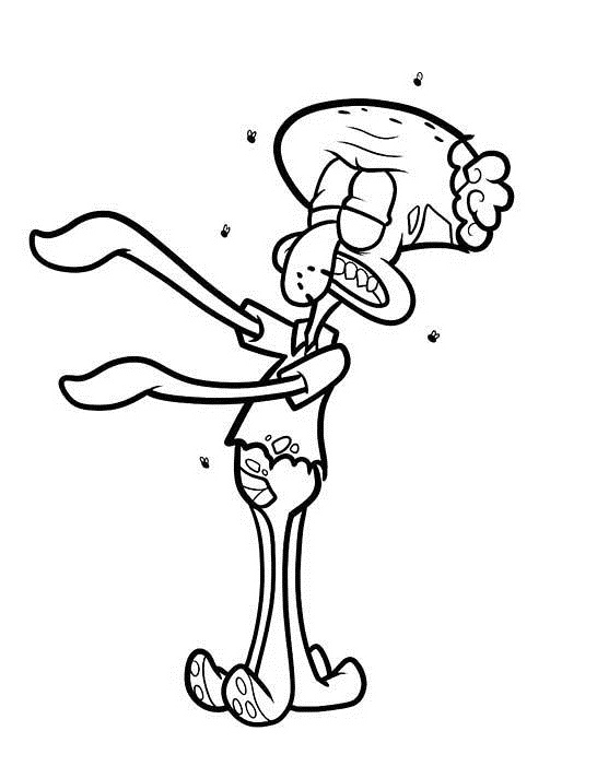 squidward thây ma