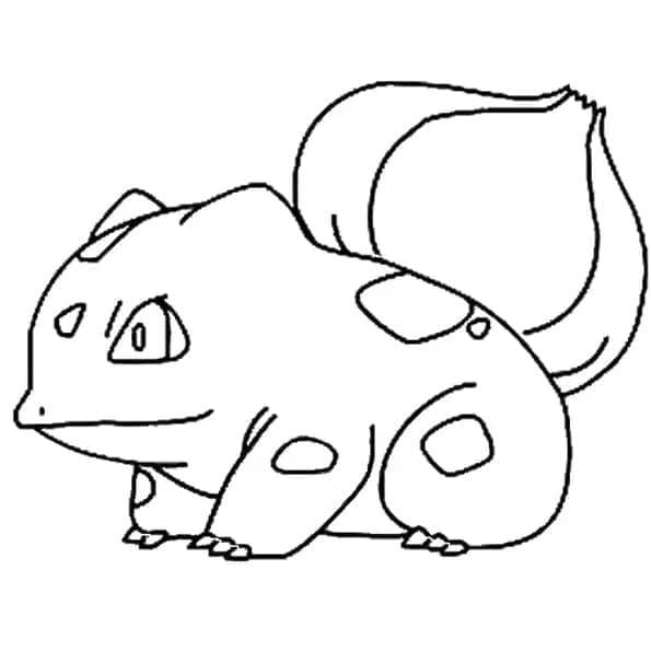 Bulbasaur Pokemon Đơn Giản