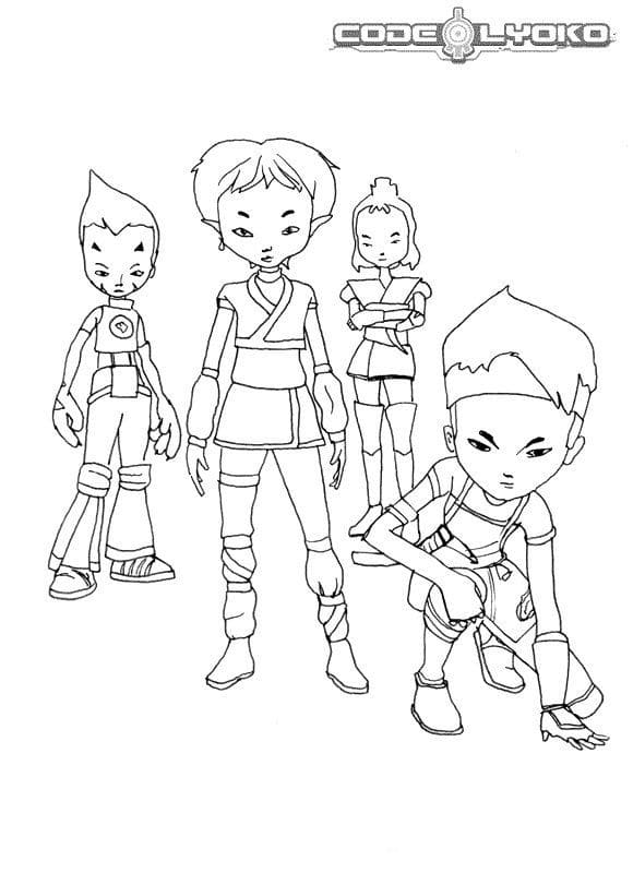 Các Nhân Vật Trong Mật Mã Lyoko