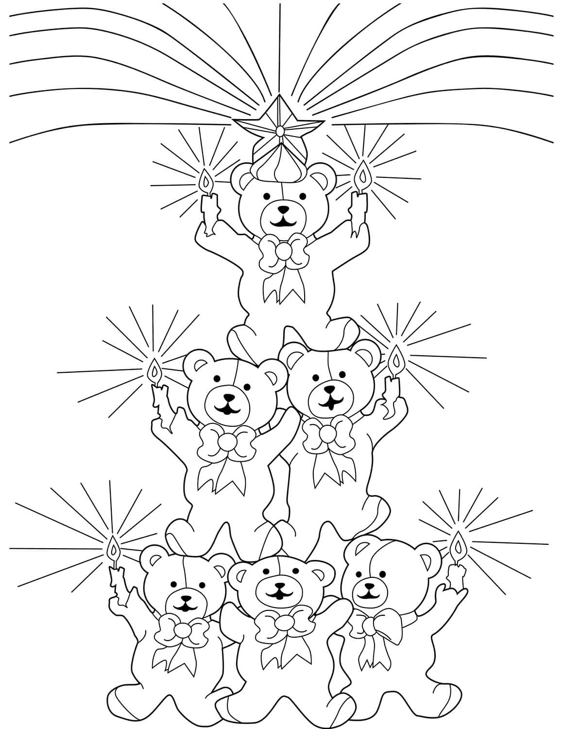 Cây Thông Gấu Teddy