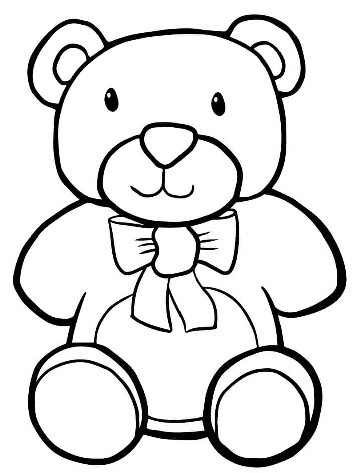 Gấu Teddy Đeo Nơ