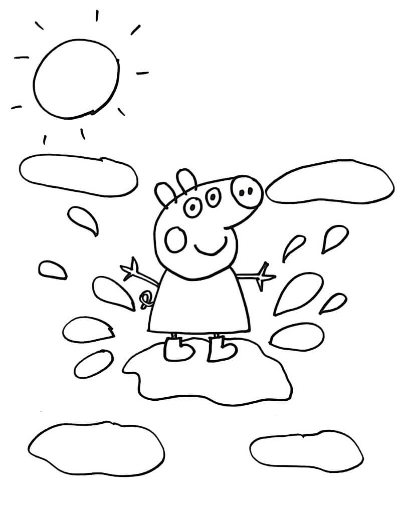 Heo Peppa Nghịch Nước