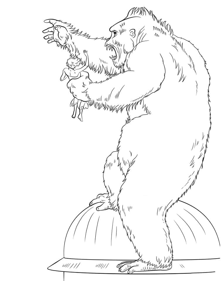 King Kong Trên Tòa Nhà