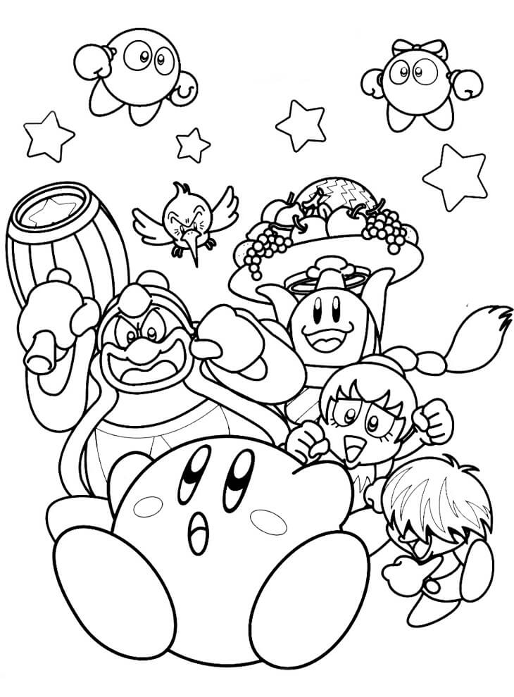 Kirby và Nhân Vật
