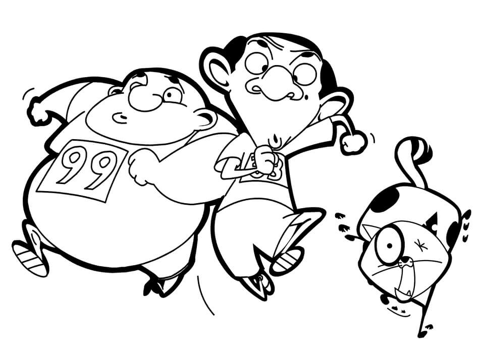 Ngài Bean Chạy Đua