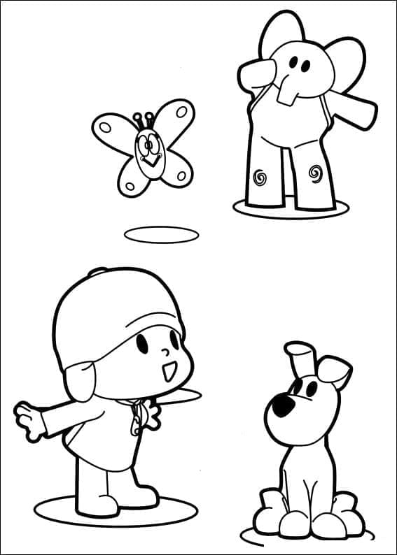 Nhân Vật Trong Hoạt Hình Pocoyo