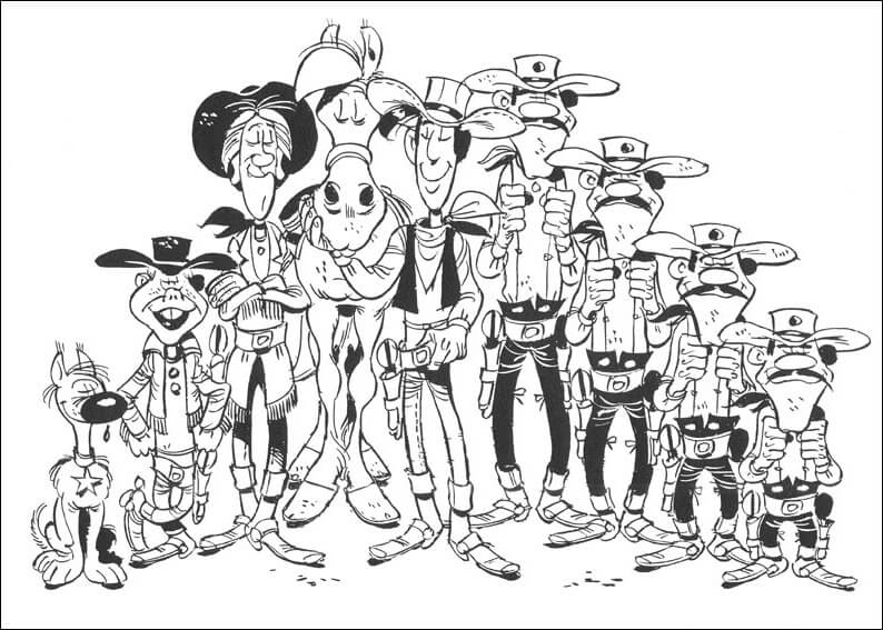 Nhân Vật Trong Lucky Luke