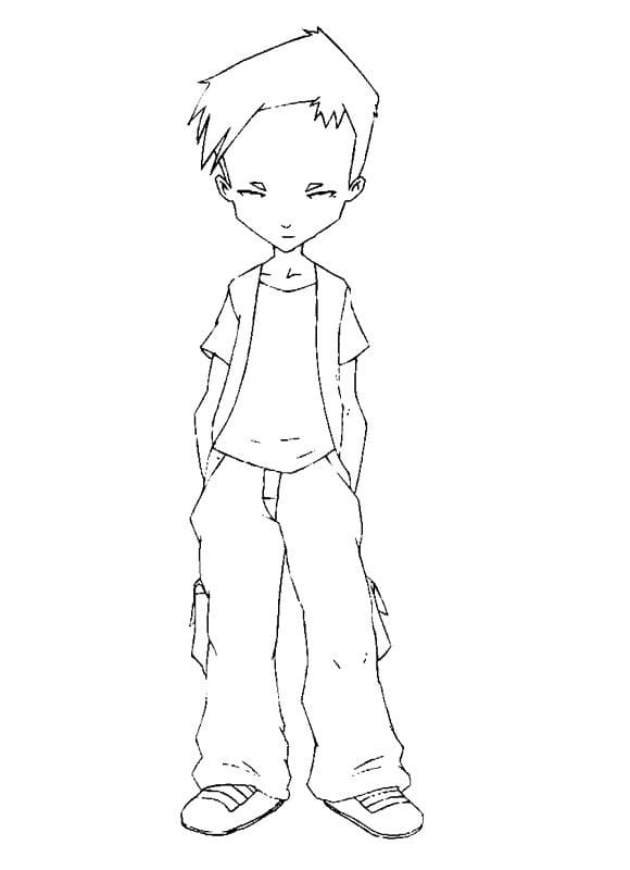 Nhân Vật Ulrich Trong Mật Mã Lyoko