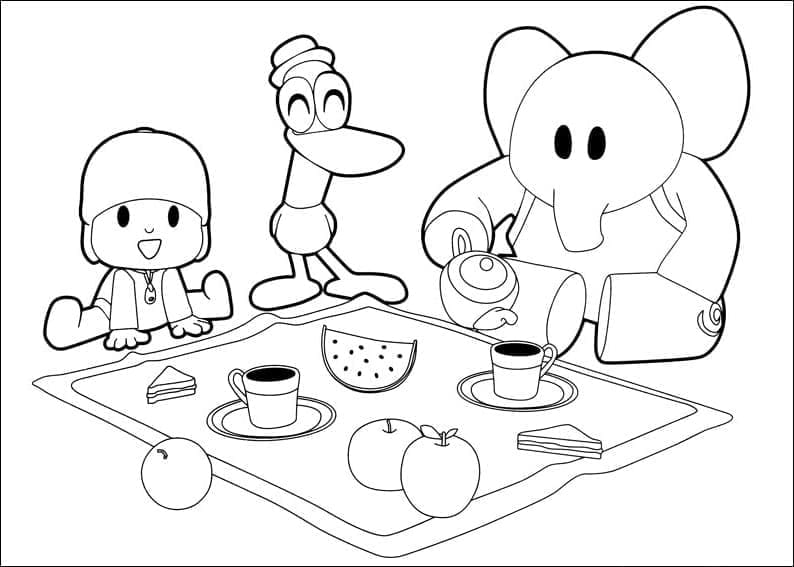 Pocoyo Đi Dã Ngoại