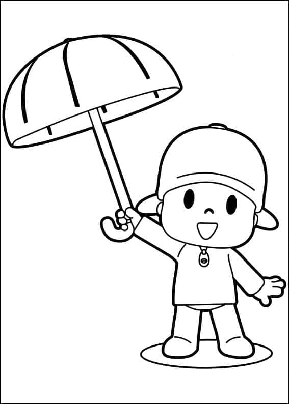 Pocoyo và Chiếc Ô