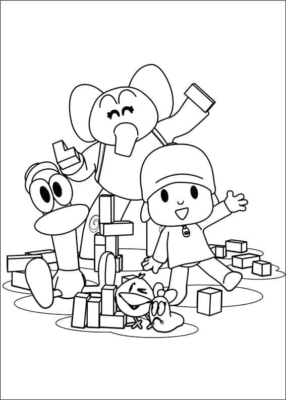 Pocoyo Vui Đùa