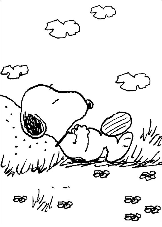 Snoopy Đang Ngủ