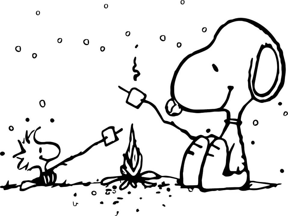 Snoopy Nướng Kẹo