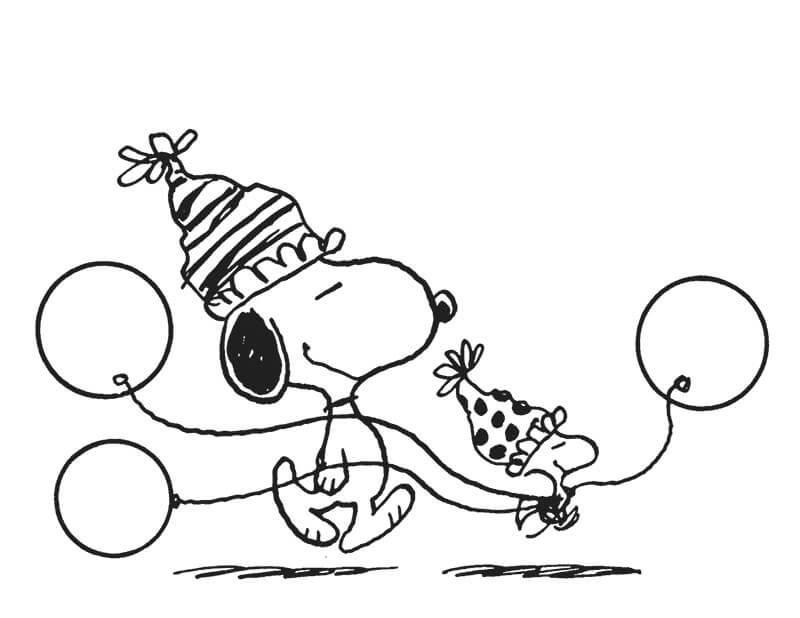 Snoopy và Bóng Bay