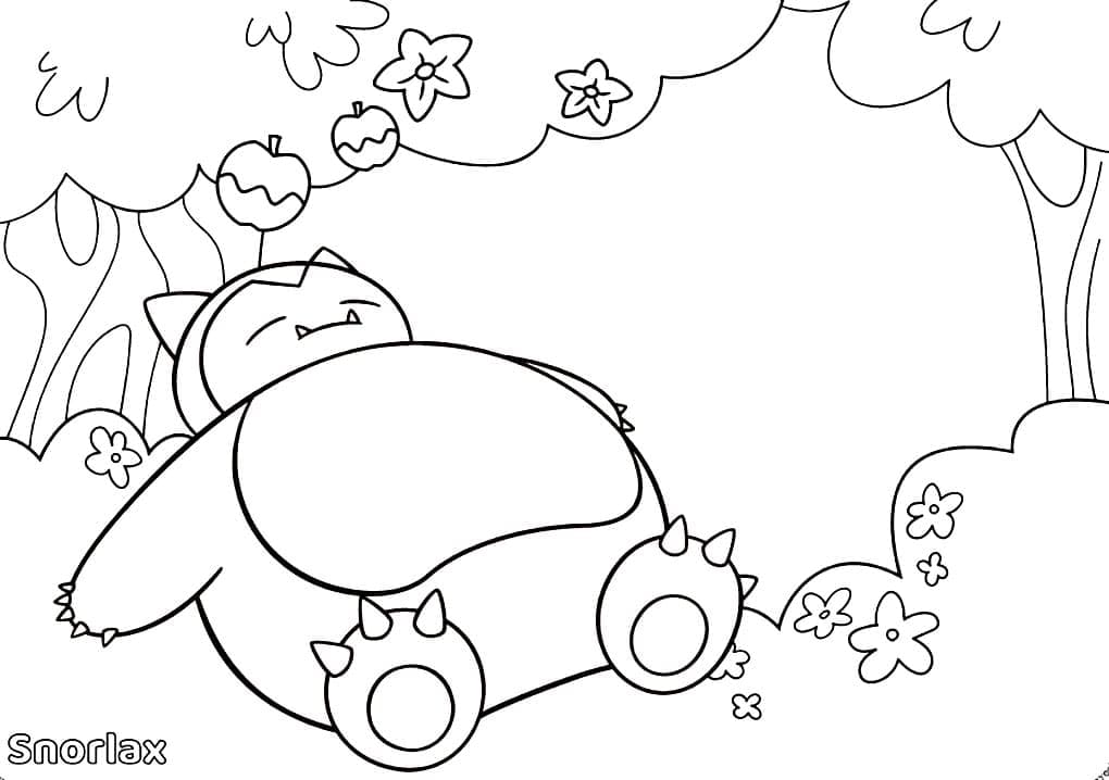 Snorlax Đang Ngủ