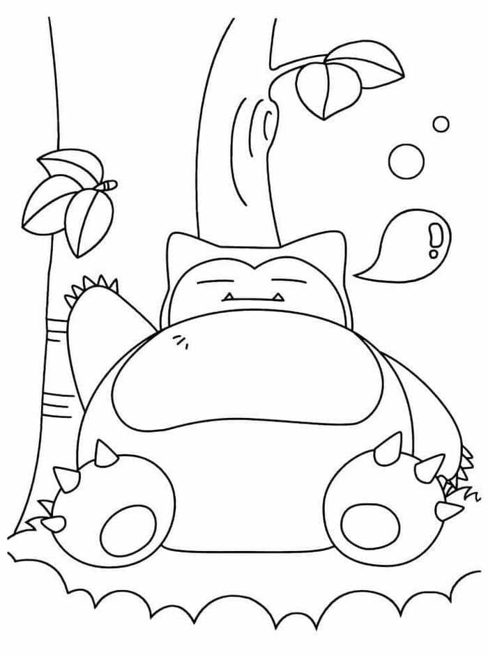Snorlax Thân Thiện