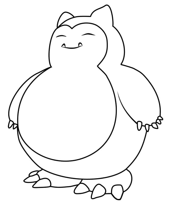 Snorlax Vui Vẻ