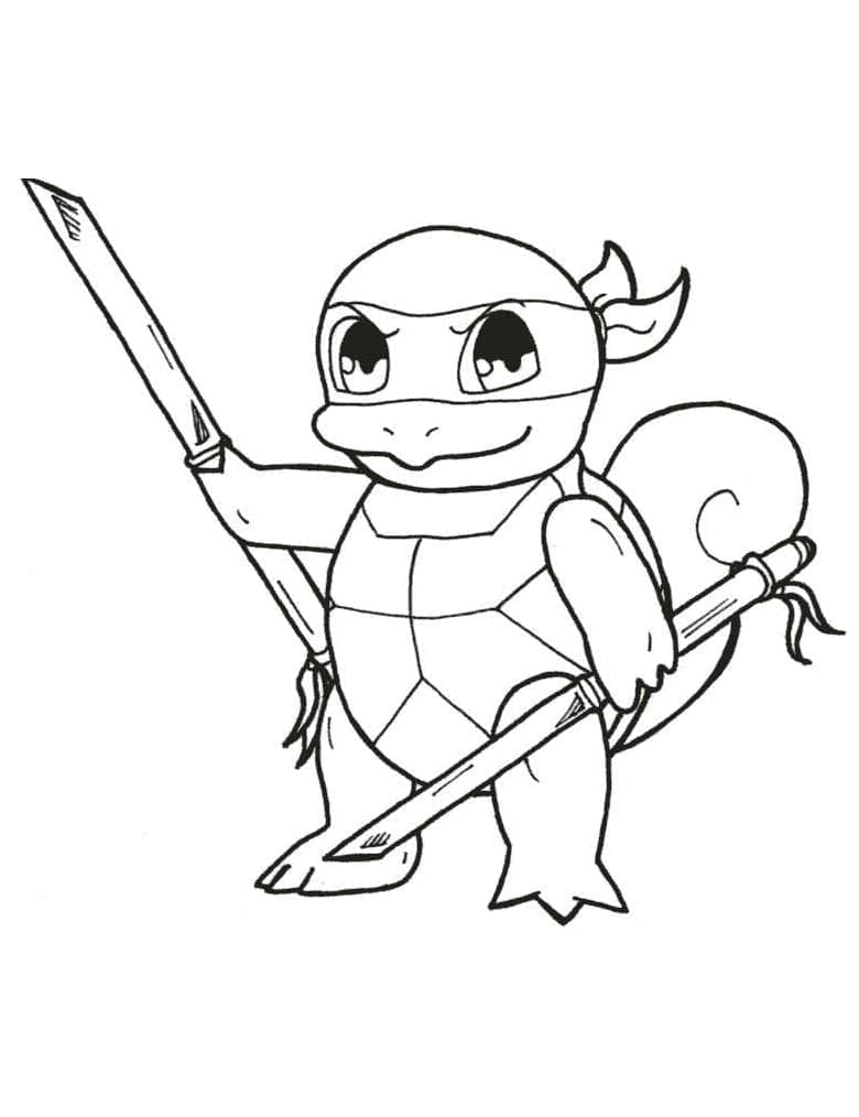 Squirtle Vui Nhộn