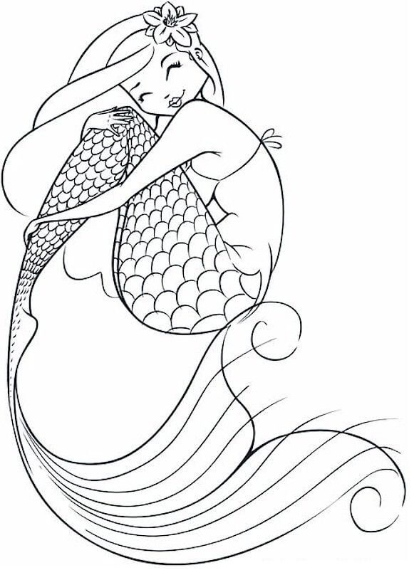Tiên Cá Đang cười