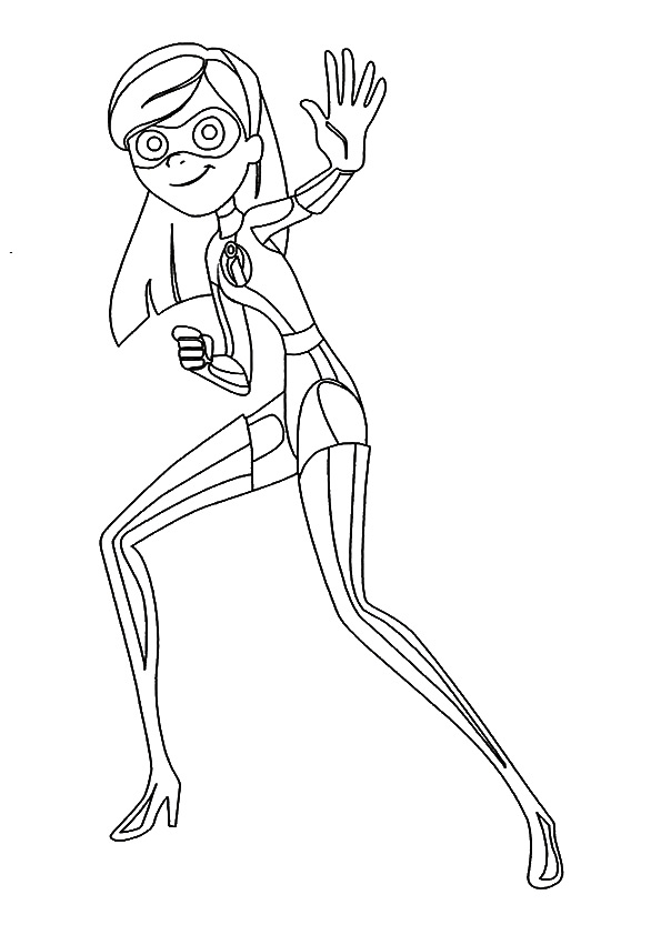 violet parr mỉm cười